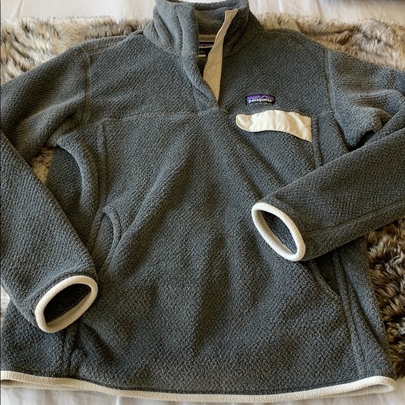 Patagonia Sweaters - Patagonio Re-tool Snap Fleece